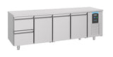 700 REFRIGERATED COUNTER 3 DOORS 2 DRAWERS ENERGY LINE
