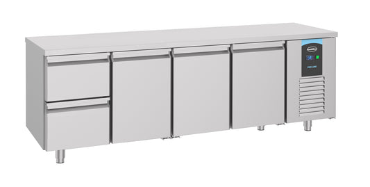 700 REFRIGERATED COUNTER 3 DOORS 2 DRAWERS ENERGY LINE