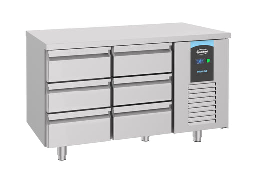 700 REFRIGERATED COUNTER 6 DRAWERS ENERGY LINE