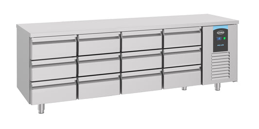 700 REFRIGERATED COUNTER 12 DRAWERS