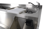 REFRIGERATED COUNTER 2 DOORS WITH COCKTAIL BAR STATION
