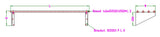 SS TUBE  SHELF 1000