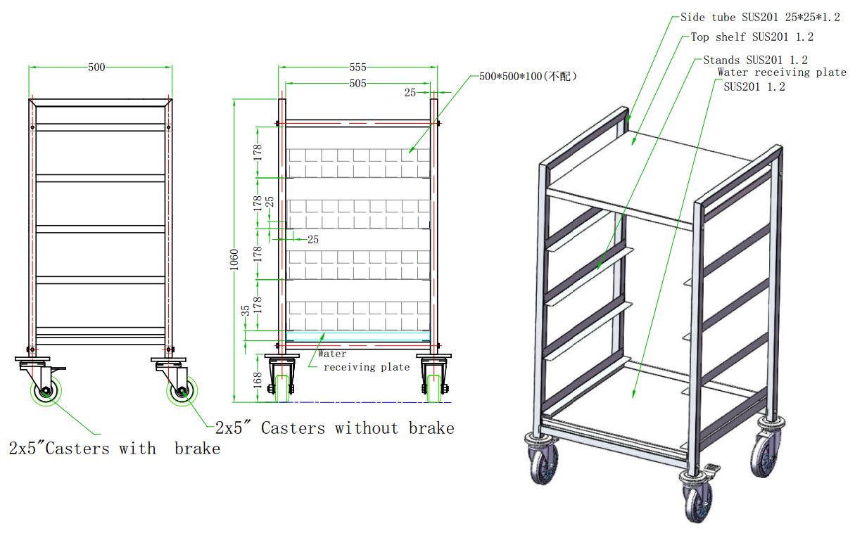 BASKET TROLLEY 500x500