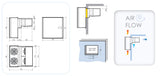 Freezer Wall Unit | Capacity 11,1-15,6 M3