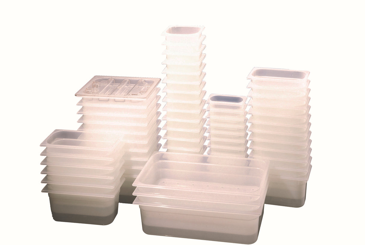 GN CONTAINER POLYPROPYLENE 1/2GN-100MM