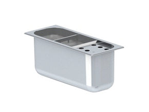 DROP-IN SINK FOR ICE CREAM SCOOP