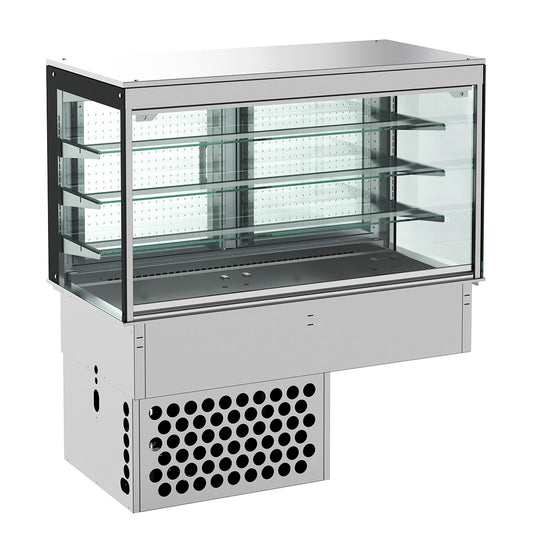 DROP-IN CUBIC REFRIGERATED DISPLAY - CLOSED 3/1