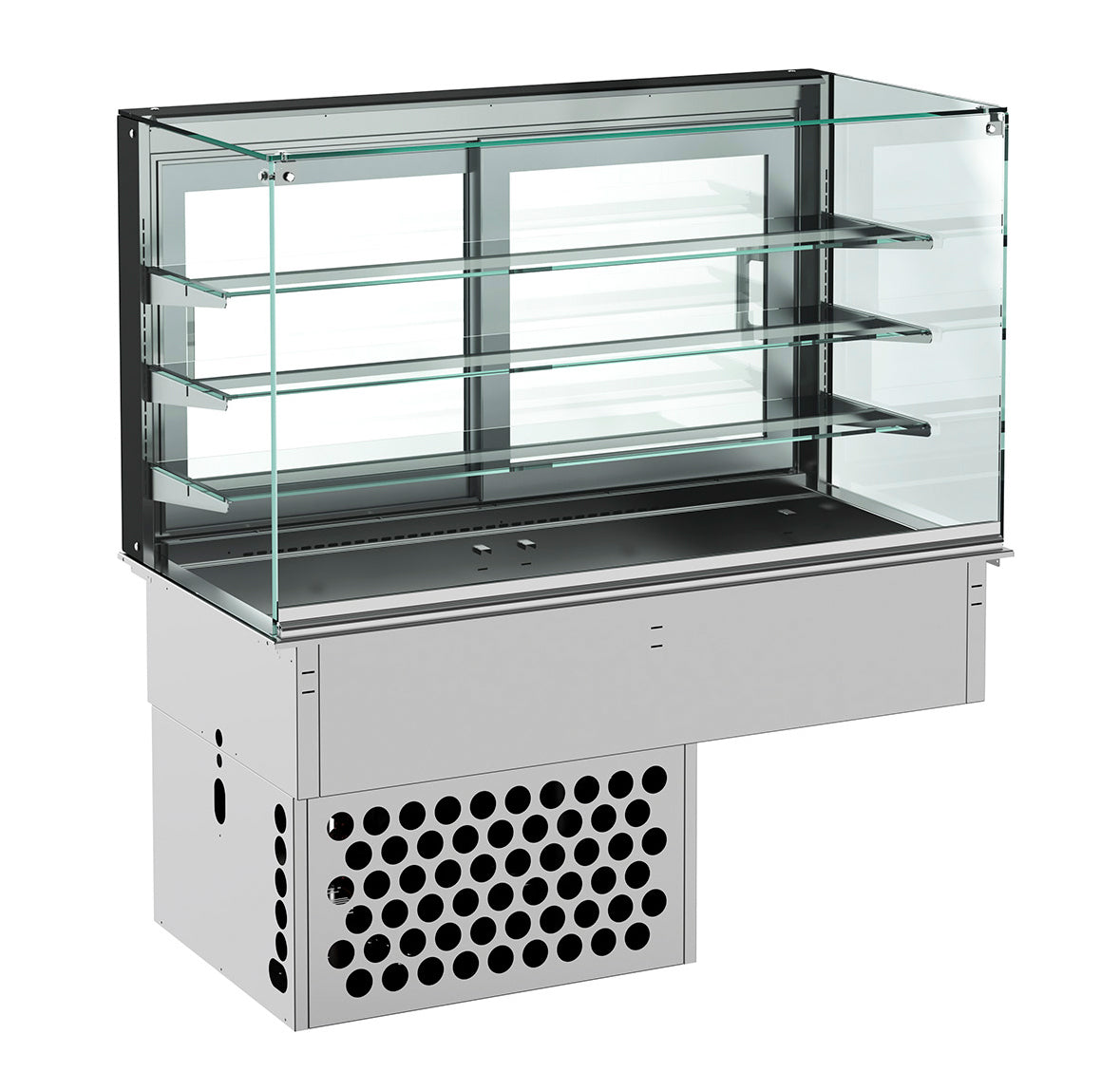 DROP-IN CUBIC REFRIGERATED DISPLAY - CLOSED 5/1