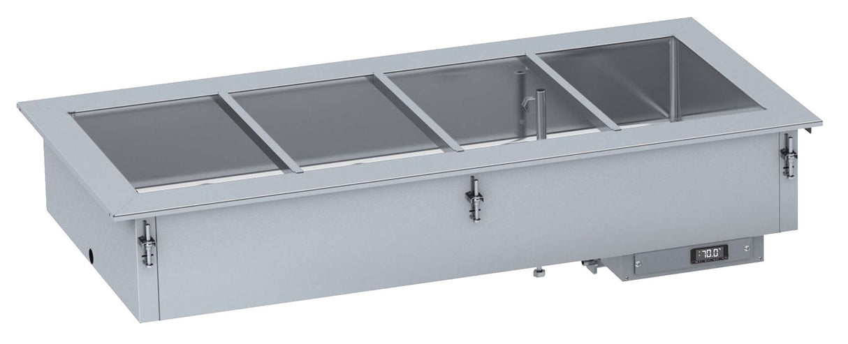 DROP-IN BAIN-MARIE UNIT 4/1 - MANUAL WATER FILLING