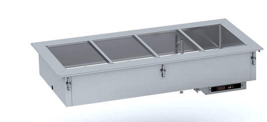 DROP-IN BAIN-MARIE UNIT 3/1 - AUTOMATIC WATER FILLING