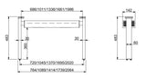 LIGHTING BAR WITH CERAMIC HEATING 2/1