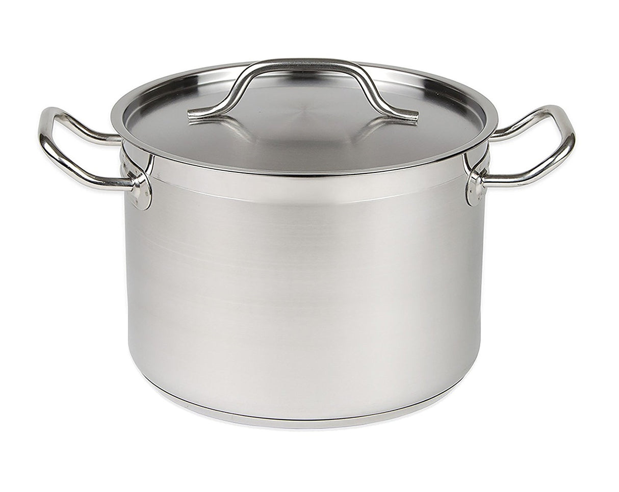 DEEP STOCKPOT MID HIGH SS + LID ø24 6,3L