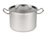 DEEP STOCKPOT MID HIGH SS + LID ø24 6,3L