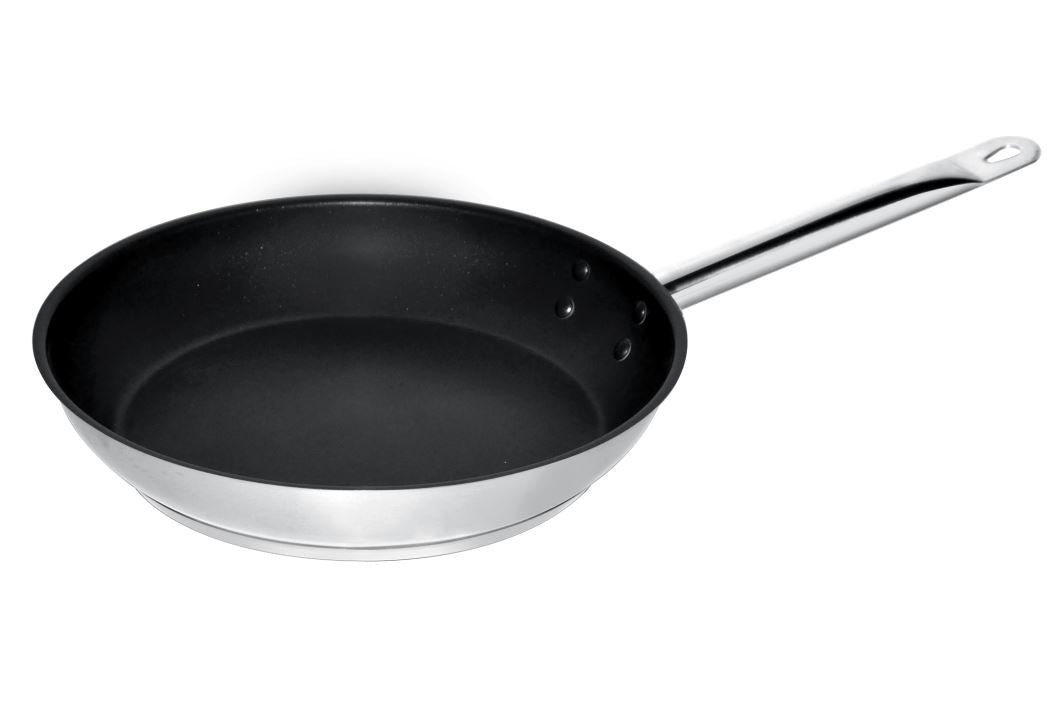 FRYPAN SS + NON-STICK COATING ø28 3,1L