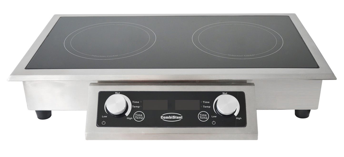 DROP-IN INDUCTION STOVE 2 HOBS  ONLY SUITABLE FOR INDUCTION PANS