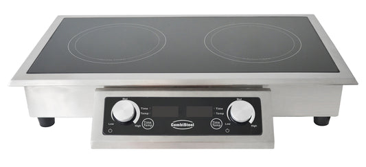 DROP-IN INDUCTION STOVE 2 HOBS  ONLY SUITABLE FOR INDUCTION PANS