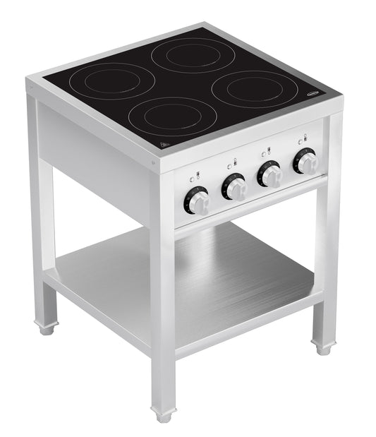 INDUCTION STOVE 4 HOBS WITH OPEN FRAME