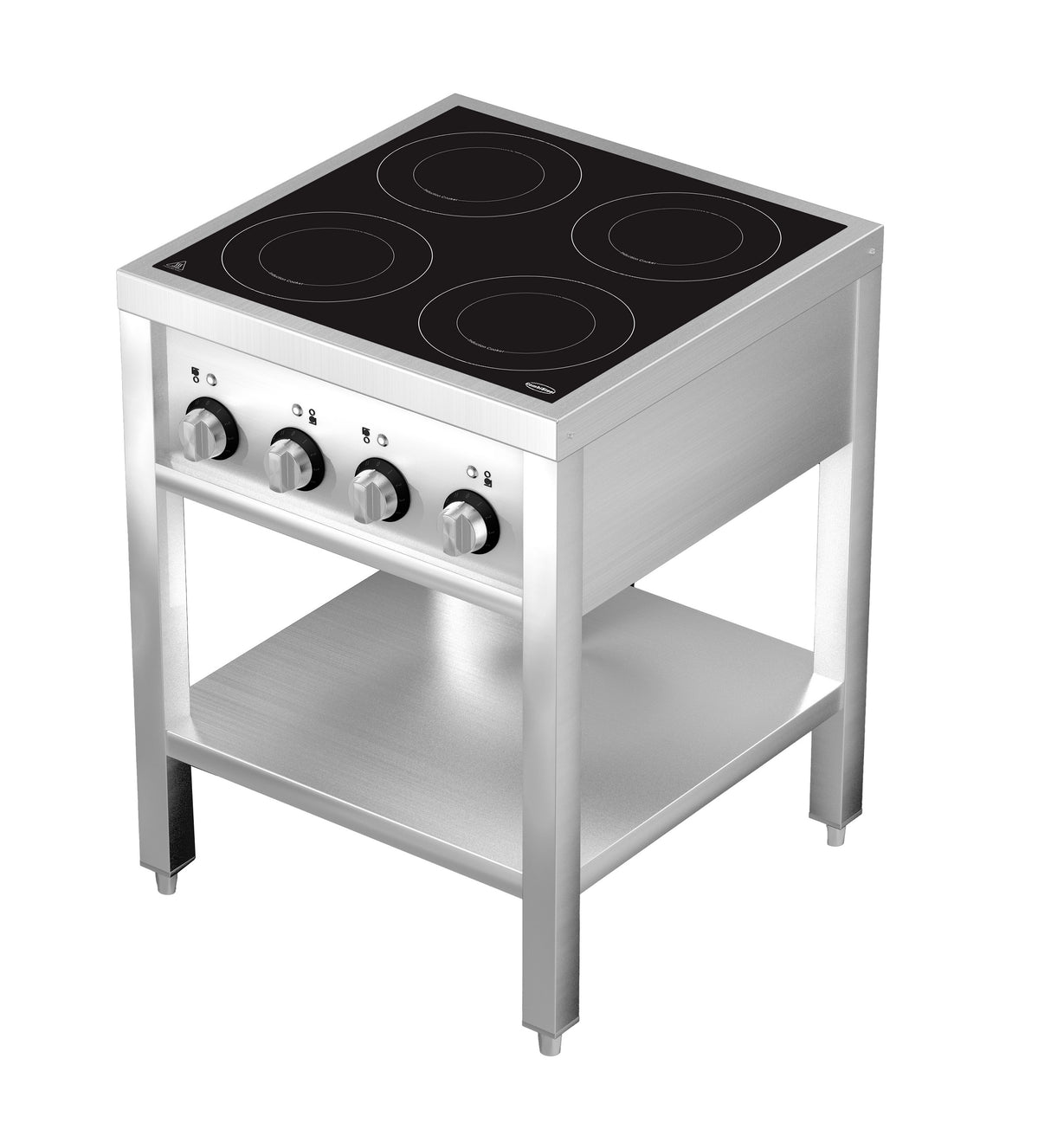 INDUCTION STOVE 4 HOBS WITH OPEN FRAME