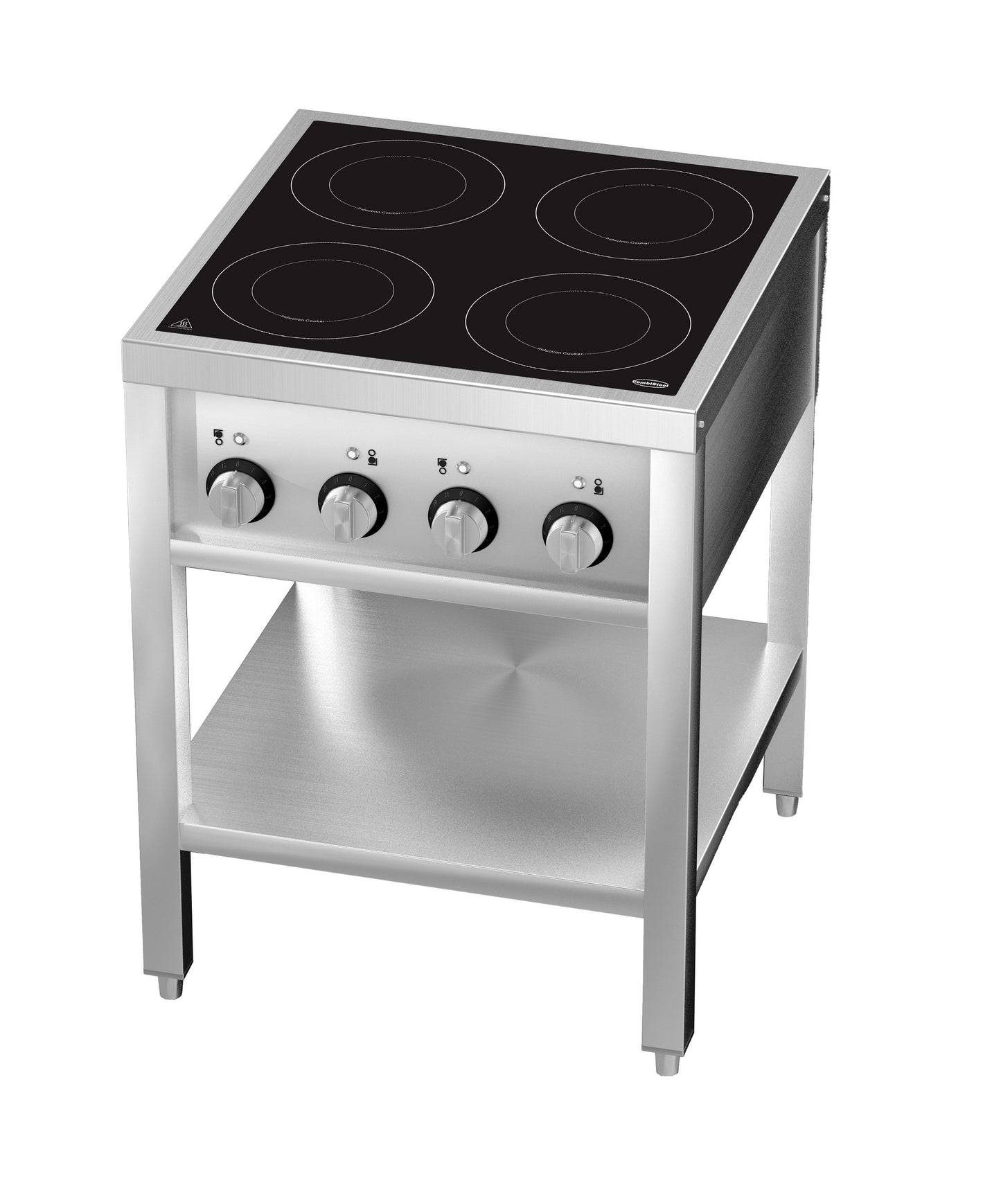 INDUCTION STOVE 4 HOBS WITH OPEN FRAME