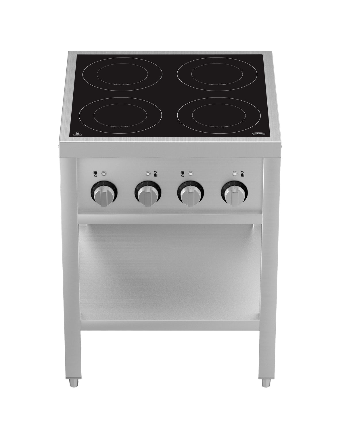 INDUCTION STOVE 4 HOBS WITH OPEN FRAME