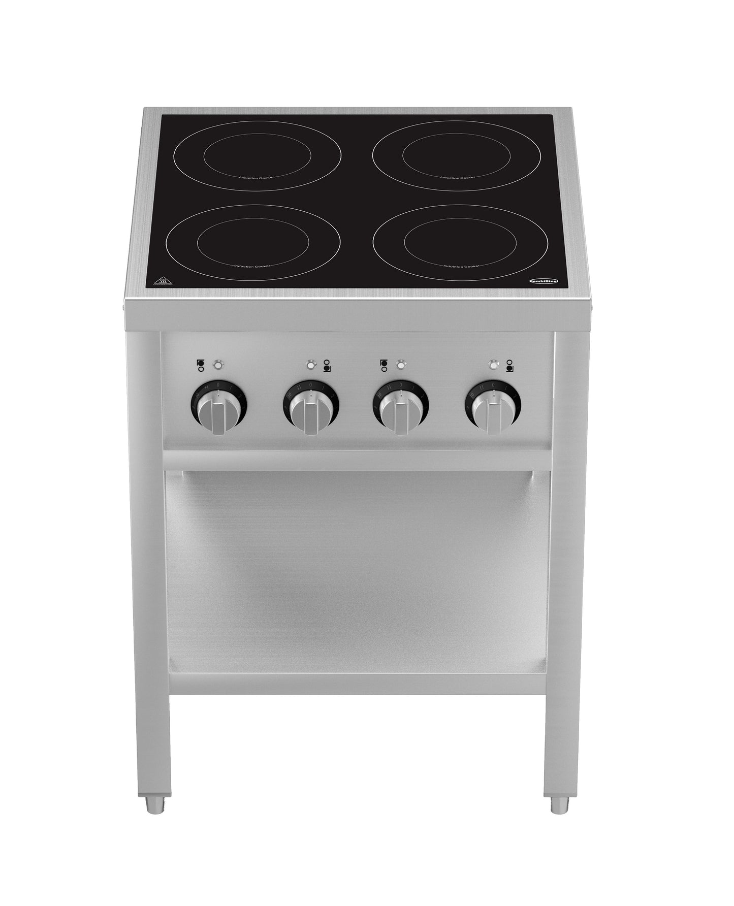 INDUCTION STOVE 4 HOBS WITH OPEN FRAME