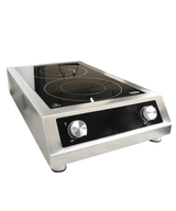 COUNTERTOP INDUCTION COOKING TOP 2 HOBS  ONLY SUITABLE FOR INDUCTION PANS