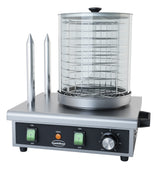 HOT DOG WARMER WITH 2 BREAD HEATING STICKS