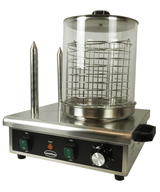HOT DOG WARMER WITH 2 BREAD HEATING STICKS