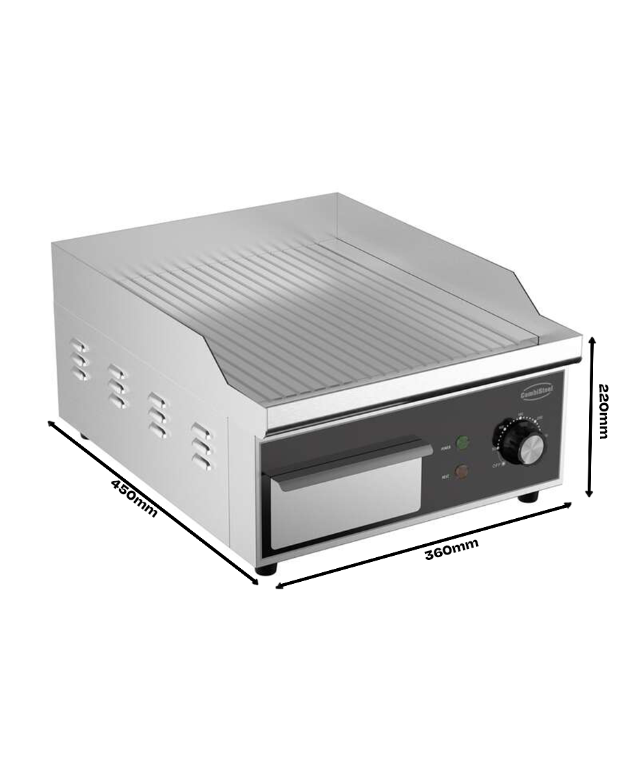 ELECTRIC FRY TOP GROOVED