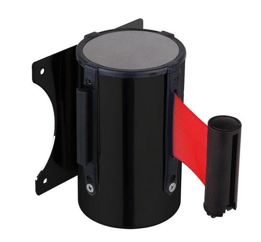 WALL MOUNT STANCHION BLACK
