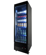 REFRIGERATOR 1 GLASS DOOR BLACK CEB-500R BL