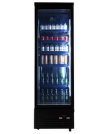 REFRIGERATOR 1 GLASS DOOR BLACK CEB-500R BL