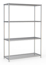 SHELF UNITS 4 LEVELS 1200 FLAT PACKED