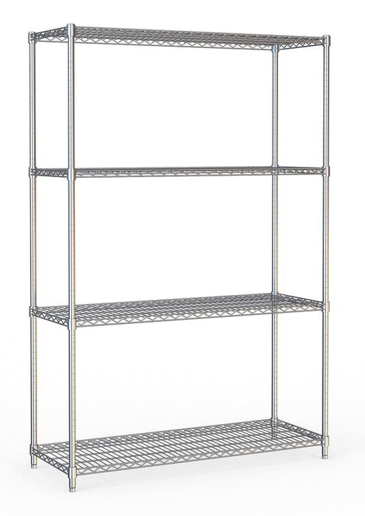 SHELF UNITS 4 LEVELS 1200 FLAT PACKED