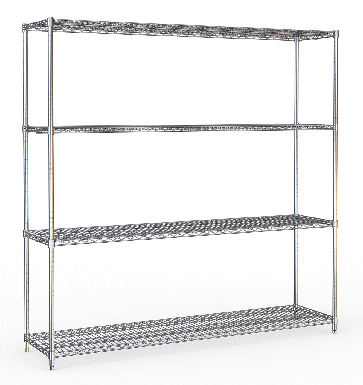 SHELF UNITS 4 LEVELS 1800 FLAT PACKED