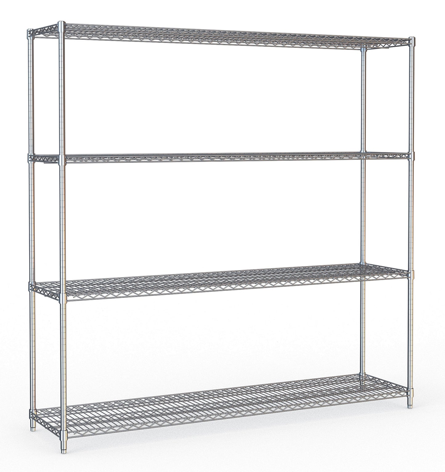 SHELF UNITS 4 LEVELS 1800 FLAT PACKED
