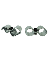 SET OF 2 POLE CLAMPS CHROME FOR 7530.0005-0010-0015-0020