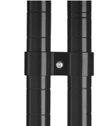 SET OF 2 POLE CLAMPS BLACK FOR 7530.0025-0030-0035-0040