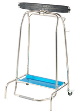 PEDAL CONTROLLED TRASH BAG HOLDER