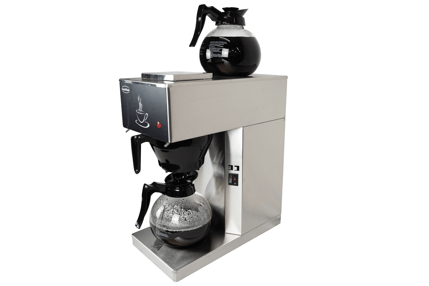 COFFEE MACHINE INCL. 2 GLASS COFFEE JUGS 1.8L