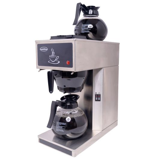COFFEE MACHINE INCL. 2 GLASS COFFEE JUGS 1.8L