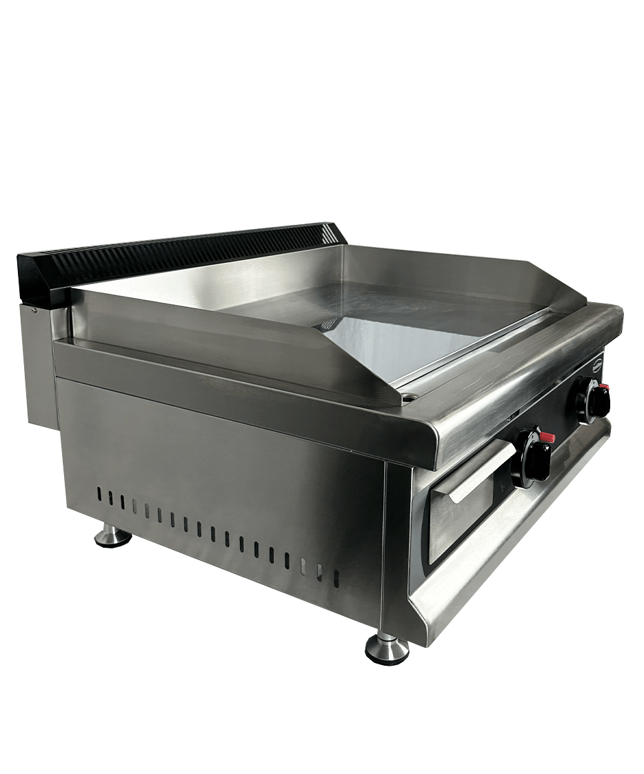 GAS FRY TOP CHROME 800 PROPANE