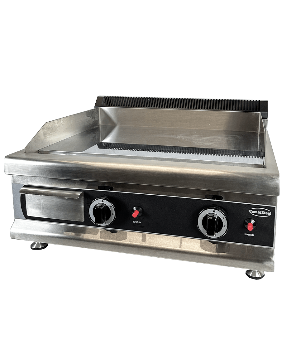 GAS FRY TOP CHROME 650 PROPANE