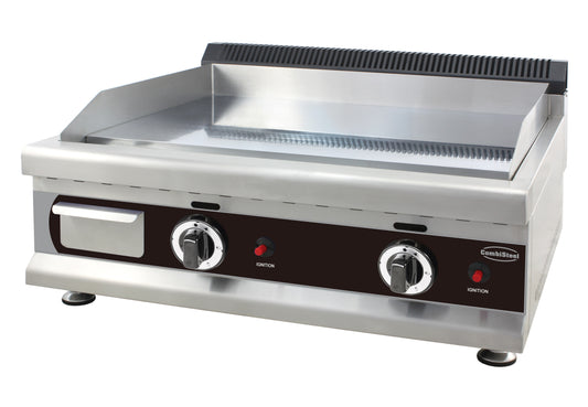 GAS FRY TOP CHROME 800 PROPANE