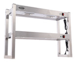 OVERSHELF HALOGEN HEATED 2 LEVELS 900 FLAT PACKED