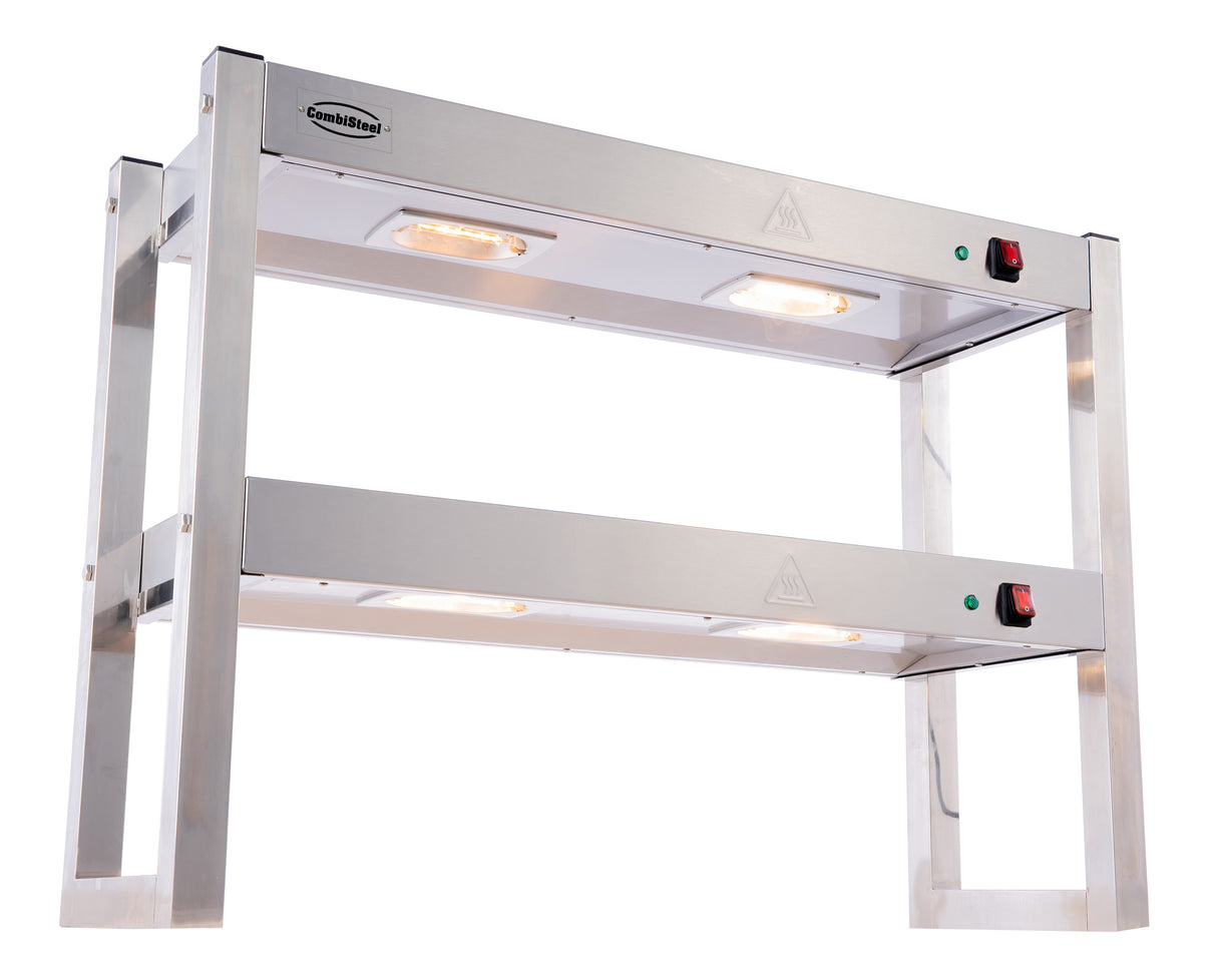 OVERSHELF HALOGEN HEATED 2 LEVELS 900 FLAT PACKED