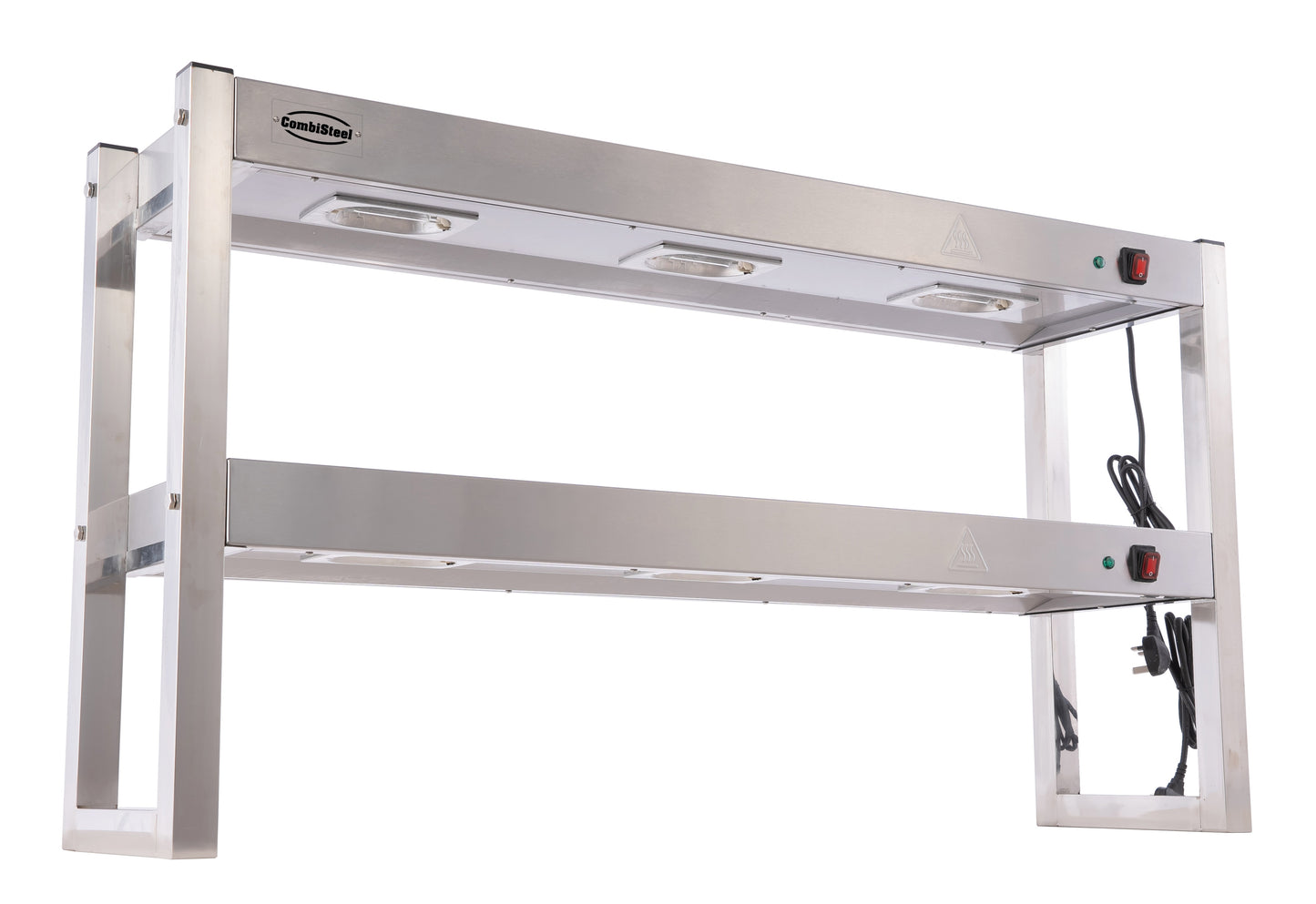 OVERSHELF HALOGEN HEATED 2 LEVELS 1200 FLAT PACKED