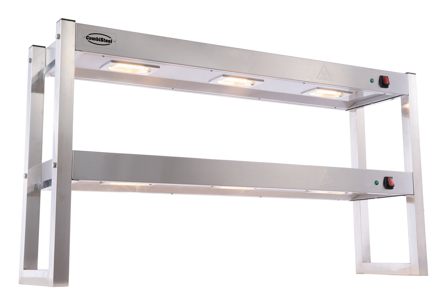 OVERSHELF HALOGEN HEATED 2 LEVELS 1200 FLAT PACKED