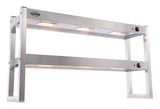 OVERSHELF HALOGEN HEATED 2 LEVELS 1200 FLAT PACKED