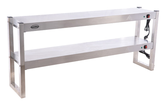OVERSHELF HALOGEN HEATED 2 LEVELS 1500 FLAT PACKED